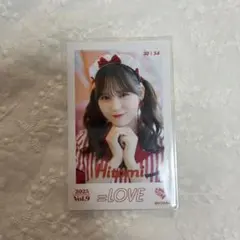 ＝LOVE イコラブ 仲直りシュークリーム衣装 ミニフォト 髙松瞳
