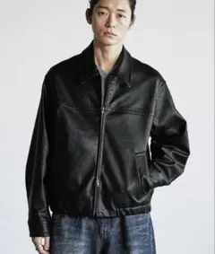 ARTIFICIAL GRAIN ZIP BLOUSON Lサイズ 完売品