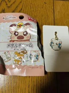 とっとこハム太郎　メタルチャーム　リボンちゃん