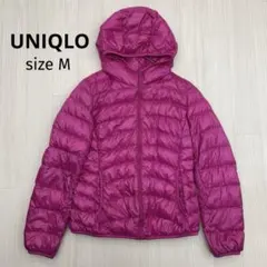 ◆ UNIQLO ユニクロ ウルトラライト フード ダウンジャケット M