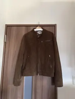 【DISCERNMENT】 Router Suede Biker Jacket