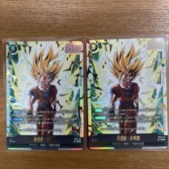 ドラゴンボール フュージョンワールド クロスフォース SCR 孫悟飯 少年