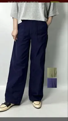 シンゾーンshinzone ウォッシュドベイカーパンツ2024SS
