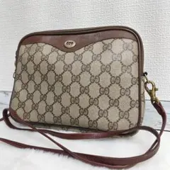 ✨GUCCI✨ PVC レザー ショルダーバッグ PVC スプリーム GG