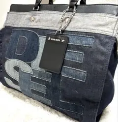 tomo様専用！DIESELディーゼル 大容量 デニム トートバッグ2way