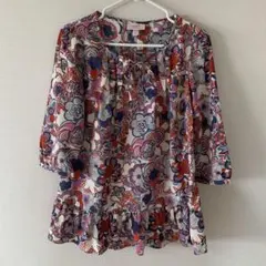 【新品】リバティ チュニック　ブラウス　XSのサムネイル