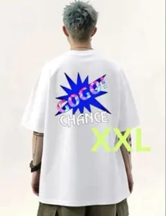 新品未使用 メンズ 半袖 Tシャツ GOGO CHANCE XXL