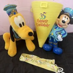 【1個の価格】ミッキープルート35周年記念グッズぬいぐるみポップコーンバケット