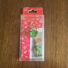 グリーンアーミーメン　ストラップ　イヤホンジャック
