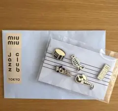ピンズ・ピンバッジ・缶バッジ miu 2026年最新】MIU MIU キャラクターグッズ ピンズ・ピンバッジ・缶