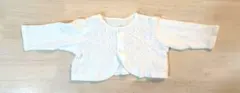 美品 赤ちゃんの城 ホワイトカーディガン 80cm
