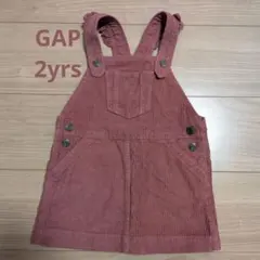 ★美品★GAP コーデュロイジャンバースカート 2歳