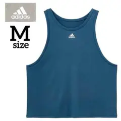 adidas アディダス ワークアウトインナー タンクトップ M インクブルーのサムネイル