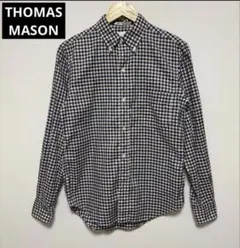 THOMAS MASON トーマスメイソン ギンガムチェック 長袖シャツ 日本製のサムネイル