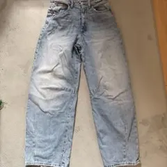 ZARA ワイドデニムパンツ32