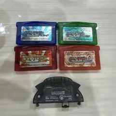 ポケットモンスター GBAゲームボーイ 4本セット