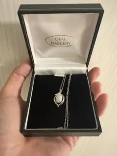 OPAL GALLERY オパール ネックレス シルバー
