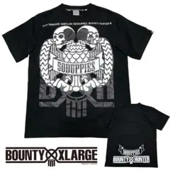 コラボ BOUNTY HUNTER DUPPIES 半袖 デカロゴ Tシャツ L