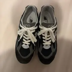 New Balance 990 v2 スニーカー ネイビーのサムネイル