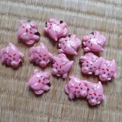 任天堂　ポケットモンスター/ポケモン　ピッピ・足つきボタン12個/ダイカット