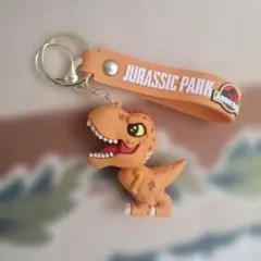 ジュラシックパーク　キーホルダー 　ティラノ 　キーチェーン チャームグッズ