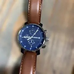 【美品】FOSSIL フォッシル 腕時計 Rhett クロノグラフ BQ2163