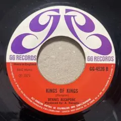 dennis alcapone / kings of kings レゲエレコード