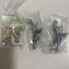 ズートピア ブリスターチャームコレクション　ニック　パウバードストラップ　3点