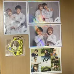 WEST. 公式写真セット 3枚　カプセルWEST.中間淳太　唯一無二シール