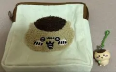 くりまんじゅう ポーチ マスコットキーホルダー