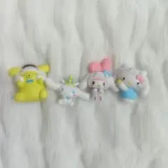 サンリオキャラクターズ シナモロールごっこ フィギュア 4つセット