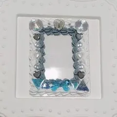 ホイップデコ 硬質ケース 白×青