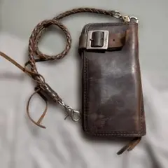RED WING レッドウィング 本革 長財布 ウォレットチェーン付 廃盤
