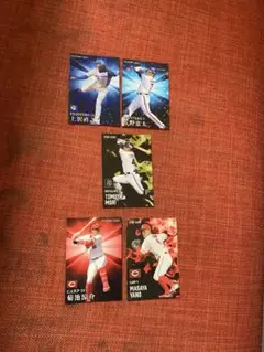 【STARCARD】日本ハム　上沢直之　佐野恵太　菊池涼介　矢野雅哉　森友哉