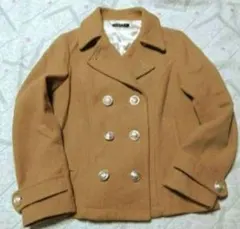 【断捨離中】INGNI ブラウン ウール混 ピーコート　イング コート