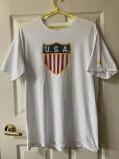 adidas U.S.A.シールドロゴ Tシャツ