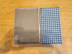 Check & Stripe ハギレ　２種セット