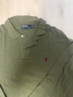 Polo by Ralph Lauren ポロシャツ オリーブ　長袖　古着