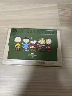 2026年 スヌーピー 卓上カレンダー