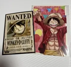 ONE PIECE ワンピース　ルフィ　ポストカード　ブロマイド　セット　限定品