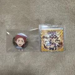 Free! ハイスピード! ハンドメイド缶バッジ　ビックリマンチョコ　椎名旭