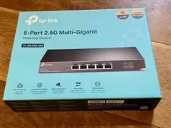 TP-Link 5ポート 2.5G スイッチングハブ TL-SG105-M2