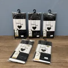 新品 未使用 レギンス 5足セット（6分丈・8分丈）まとめ売り 柄物多数