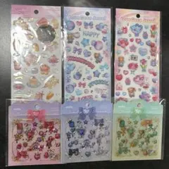 シールステッカー6個セット