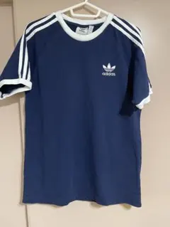 adidas ネイビー Tシャツ M