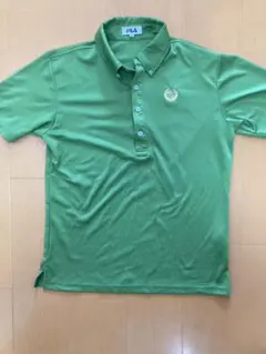 FILA 緑色 ポロシャツ Lサイズ