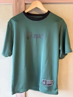 asics バスケットボール Tシャツ グリーンのサムネイル