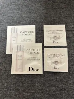 Dior カプチュールトータル　ローション＆クリーム　サンプルセット