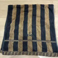 FENDI フェイスタオル ズッカ柄 ブラウン ブラック - メルカリ