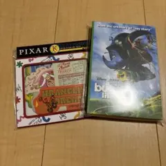 ピクサーハッピーくじ　ステッカー・ポストカードブックセット